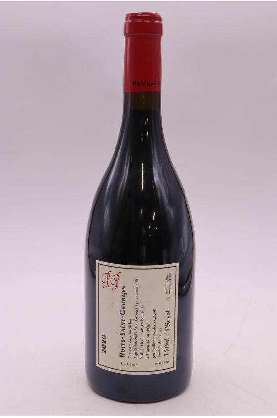 Philippe Pacalet Nuits Saint Georges 1er cru Aux Argillas 2020