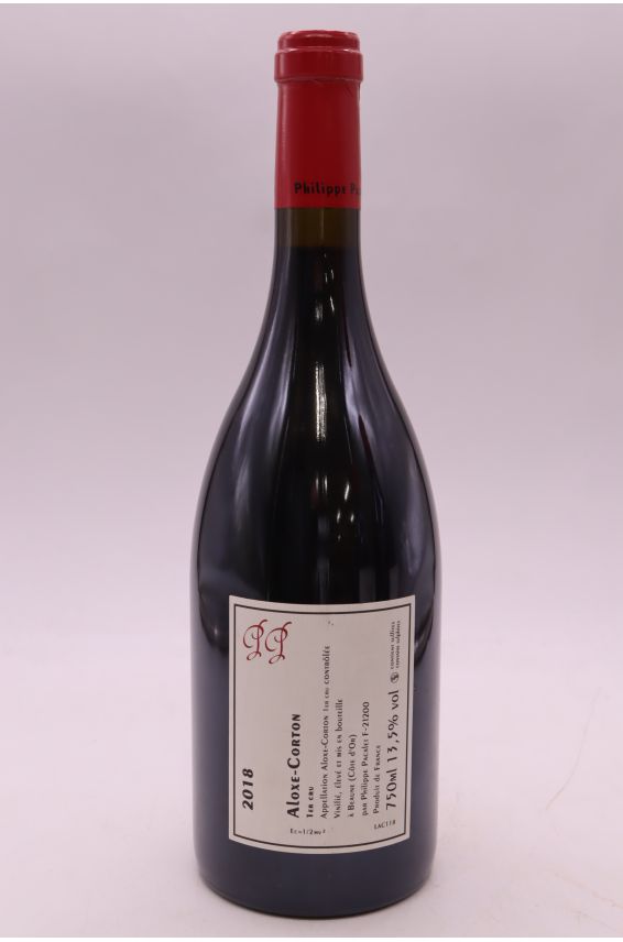 Philippe Pacalet Aloxe Corton 1er cru 2018