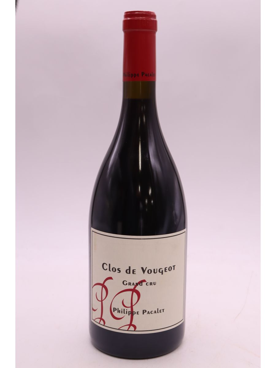 photos du vin Philippe Pacalet Clos Vougeot 2022