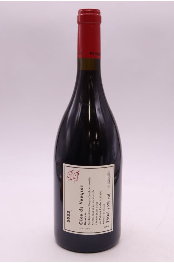 Philippe Pacalet Clos Vougeot 2022