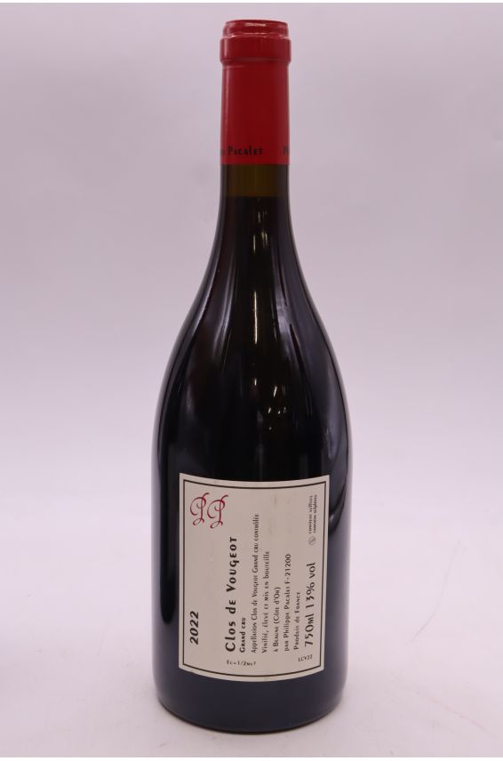 Philippe Pacalet Clos Vougeot 2022