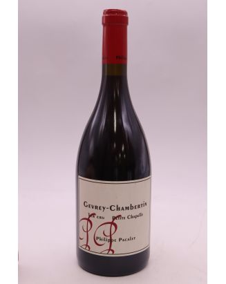 Philippe Pacalet Gevrey Chambertin 1er cru Petite Chapelle 2021
