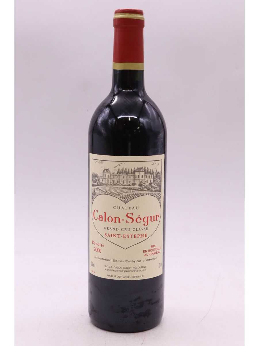 aperçu du vin Calon Ségur 2000
