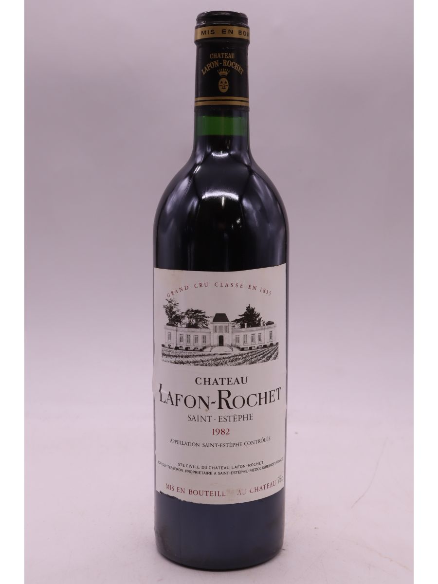 capture du vin Lafon Rochet 1982 Promo