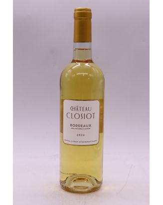 Closiot 2024 blanc