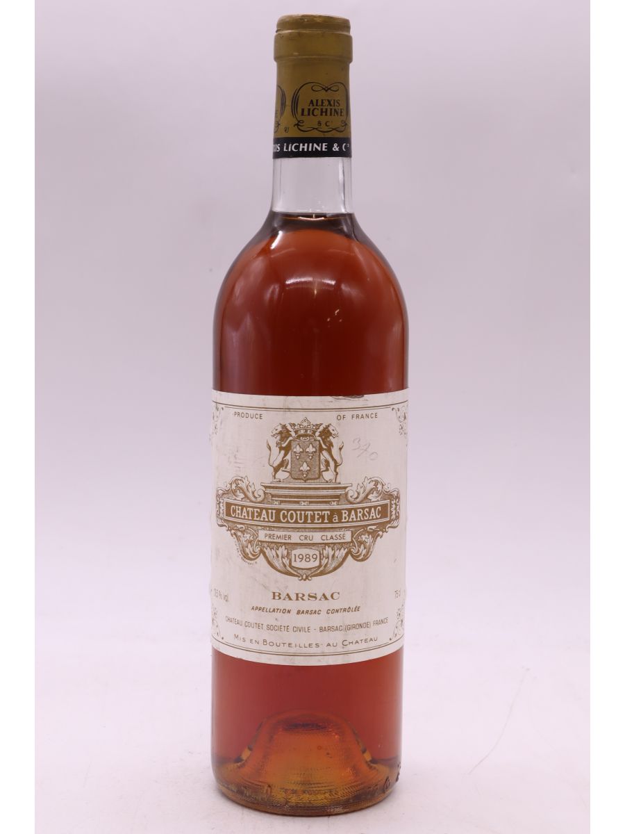 photo du vin Coutet 1989