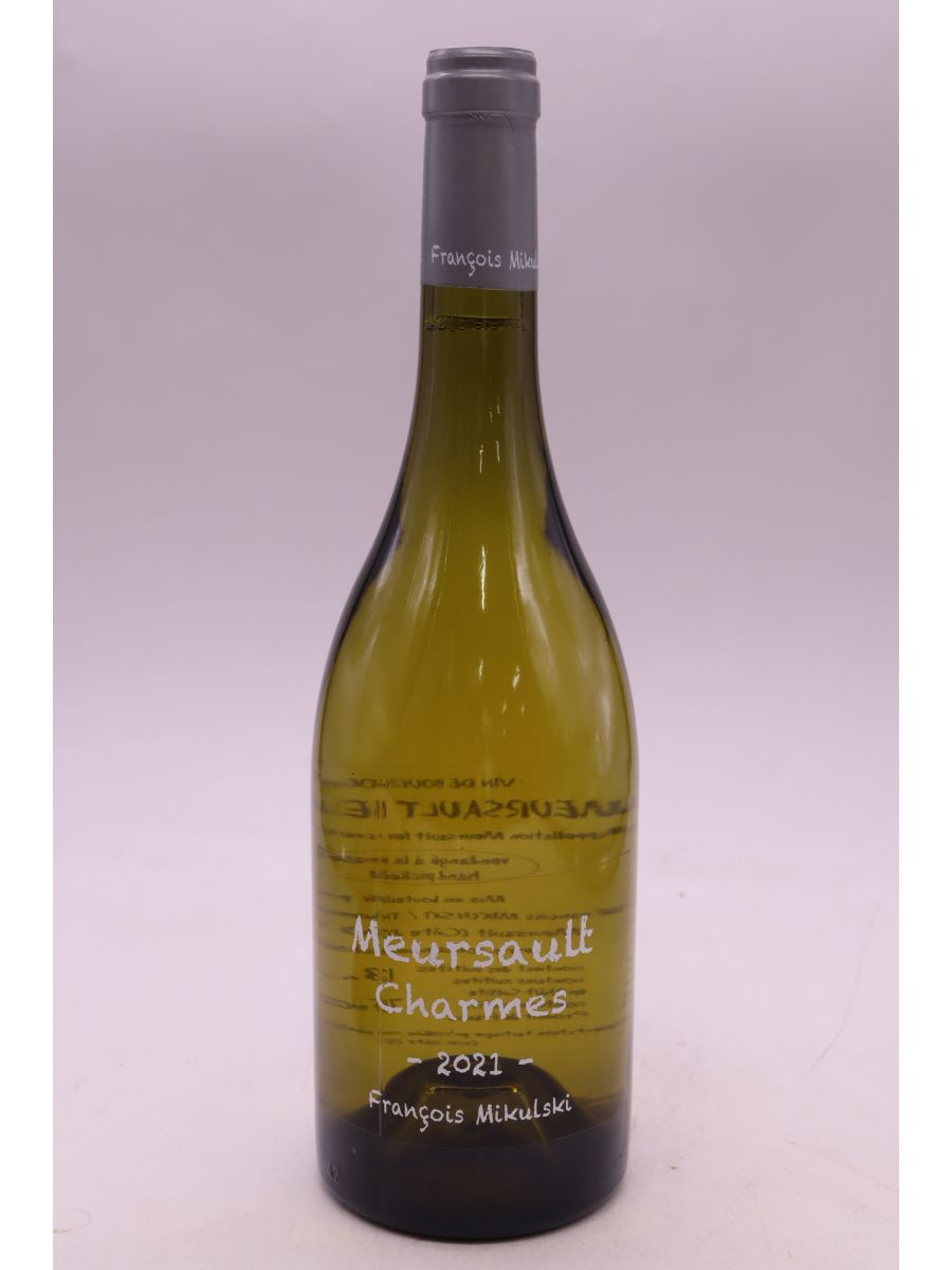 photo du vin François Mikulski Meursault 1er Cru Charmes 2021