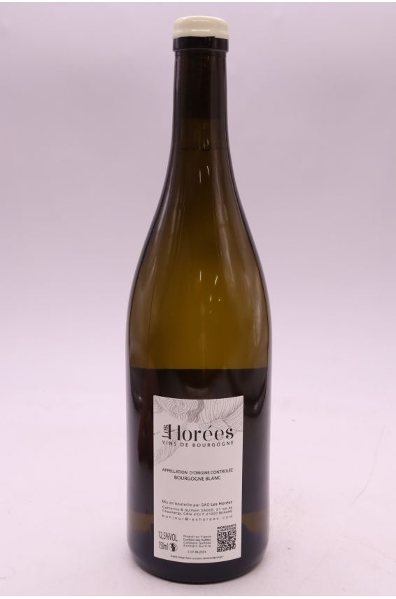 Les Horées Bourgogne Aganippe 2023 blanc