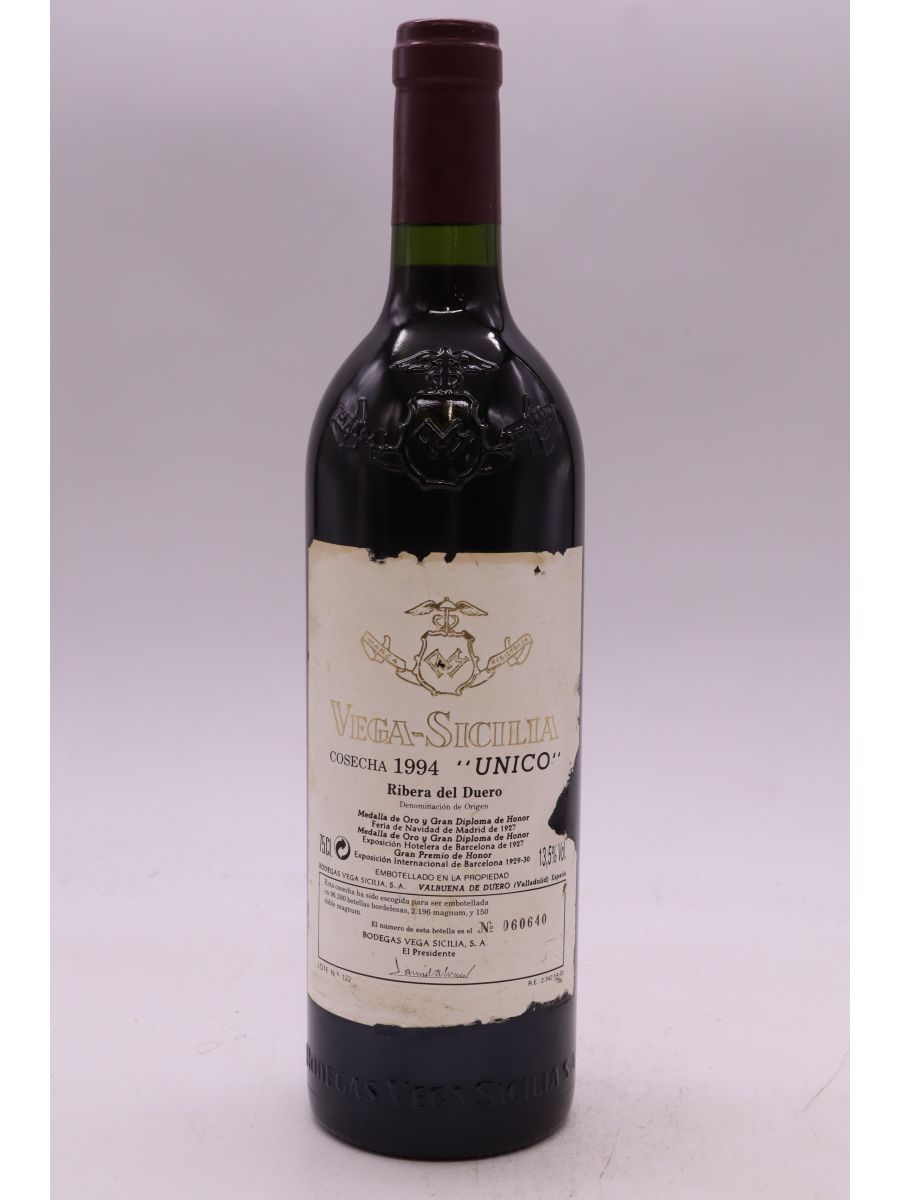 photo du vin Vega Sicilia Unico 1994 Promo