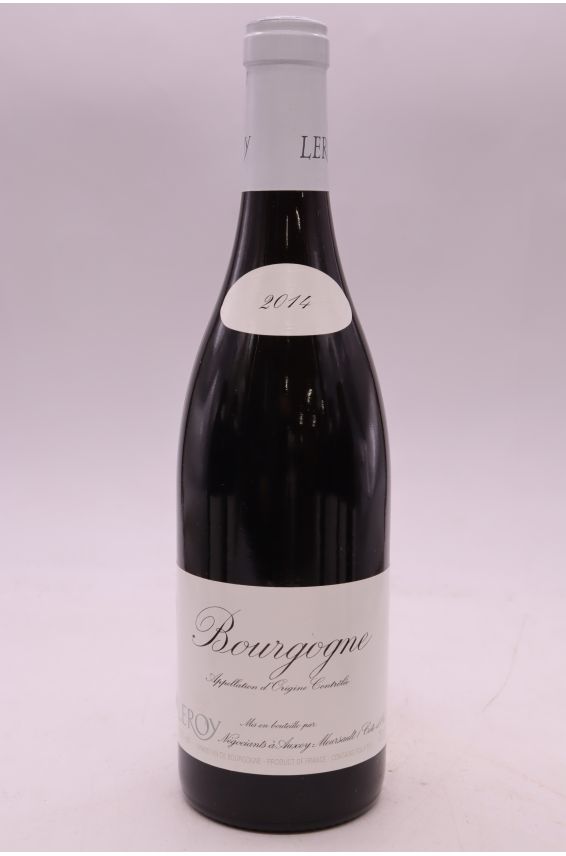 Leroy SA Bourgogne 2014