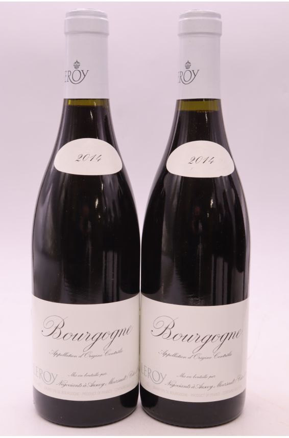 Leroy SA Bourgogne 2014