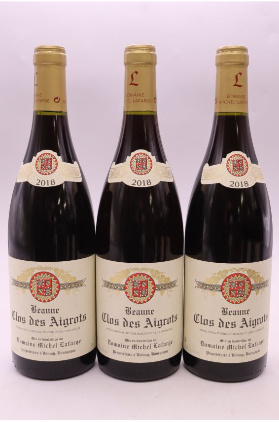 Michel Lafarge Beaune 1er cru Clos des Aigrots 2018