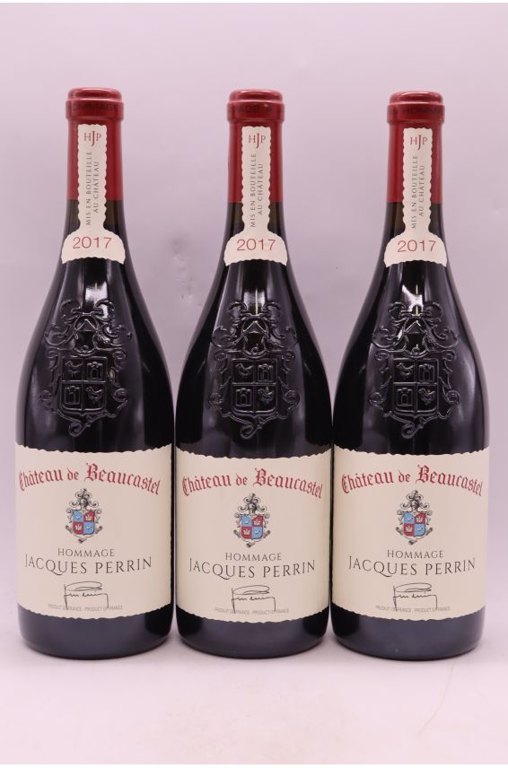 Beaucastel Châteauneuf du Pape Hommage à Jacques Perrin 2017