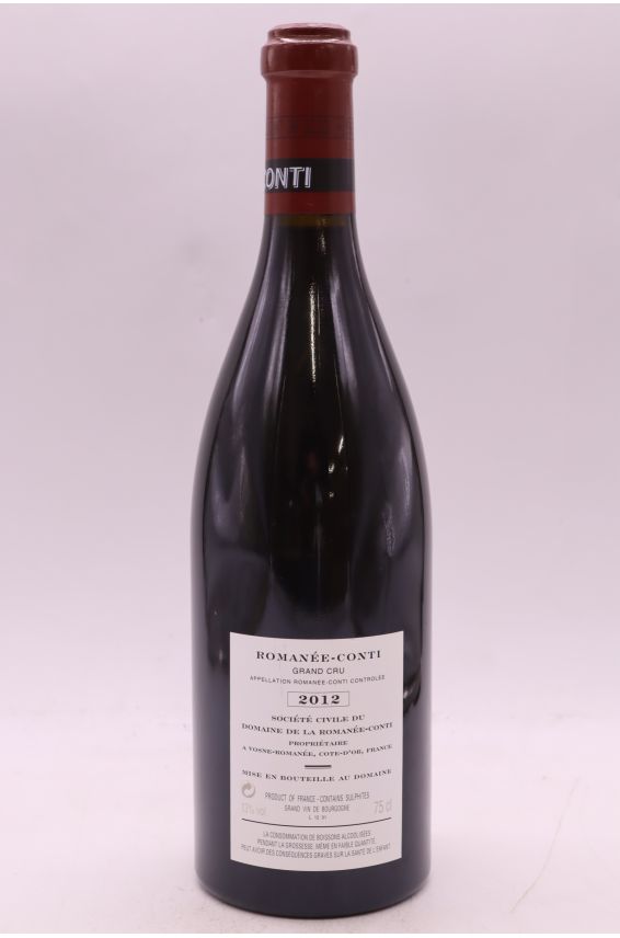 Romanée Conti 2012