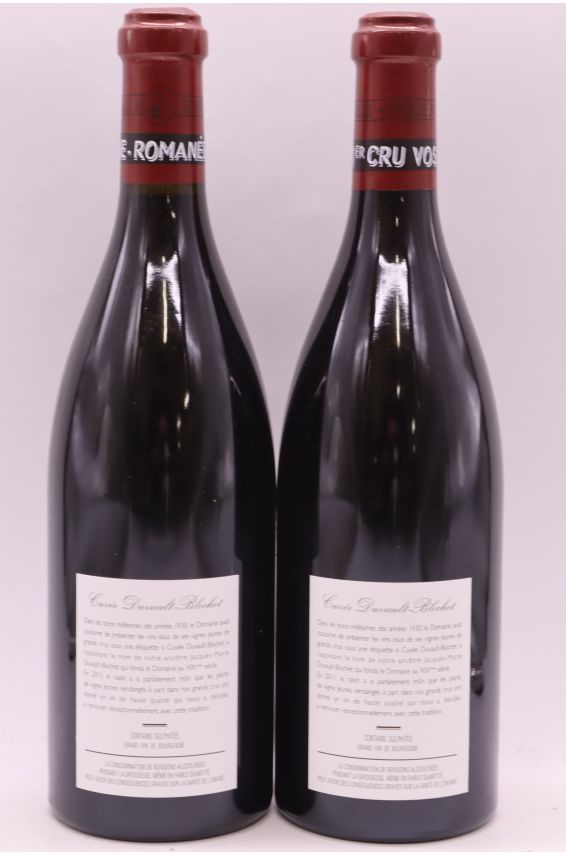 Romanée Conti Vosne Romanée 1er cru Duvault Blochet 2011