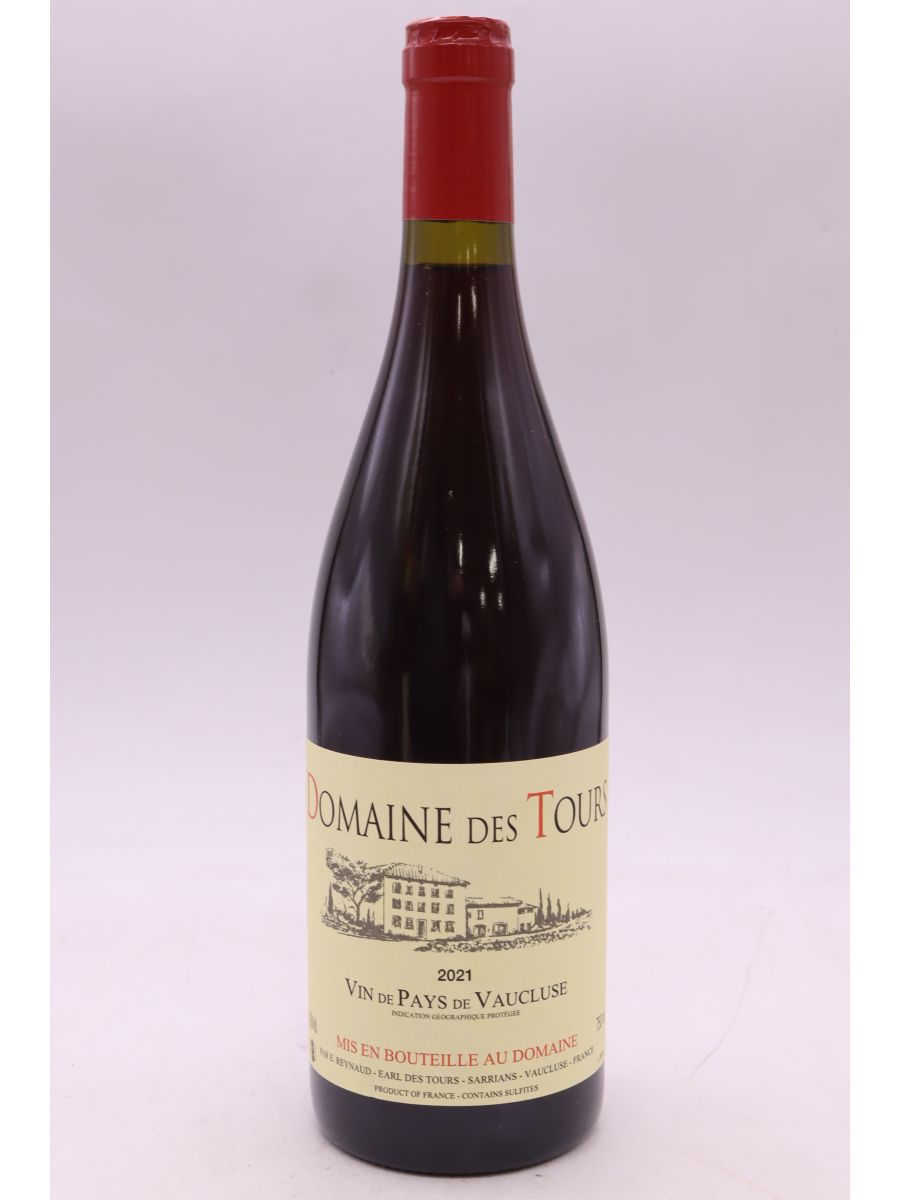 photo du vin Domaine des Tours 2021