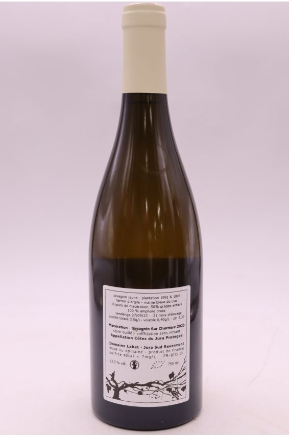 Julien Labet Côtes du Jura Savagnin de Macération Sur Charrière 2023