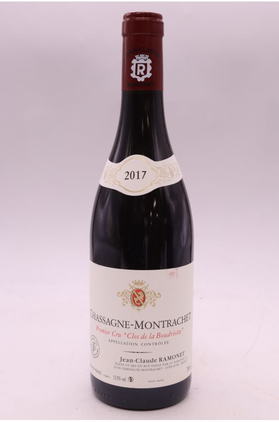 Ramonet Chassagne Montrachet 1er cru Boudriottes 2017 tinto