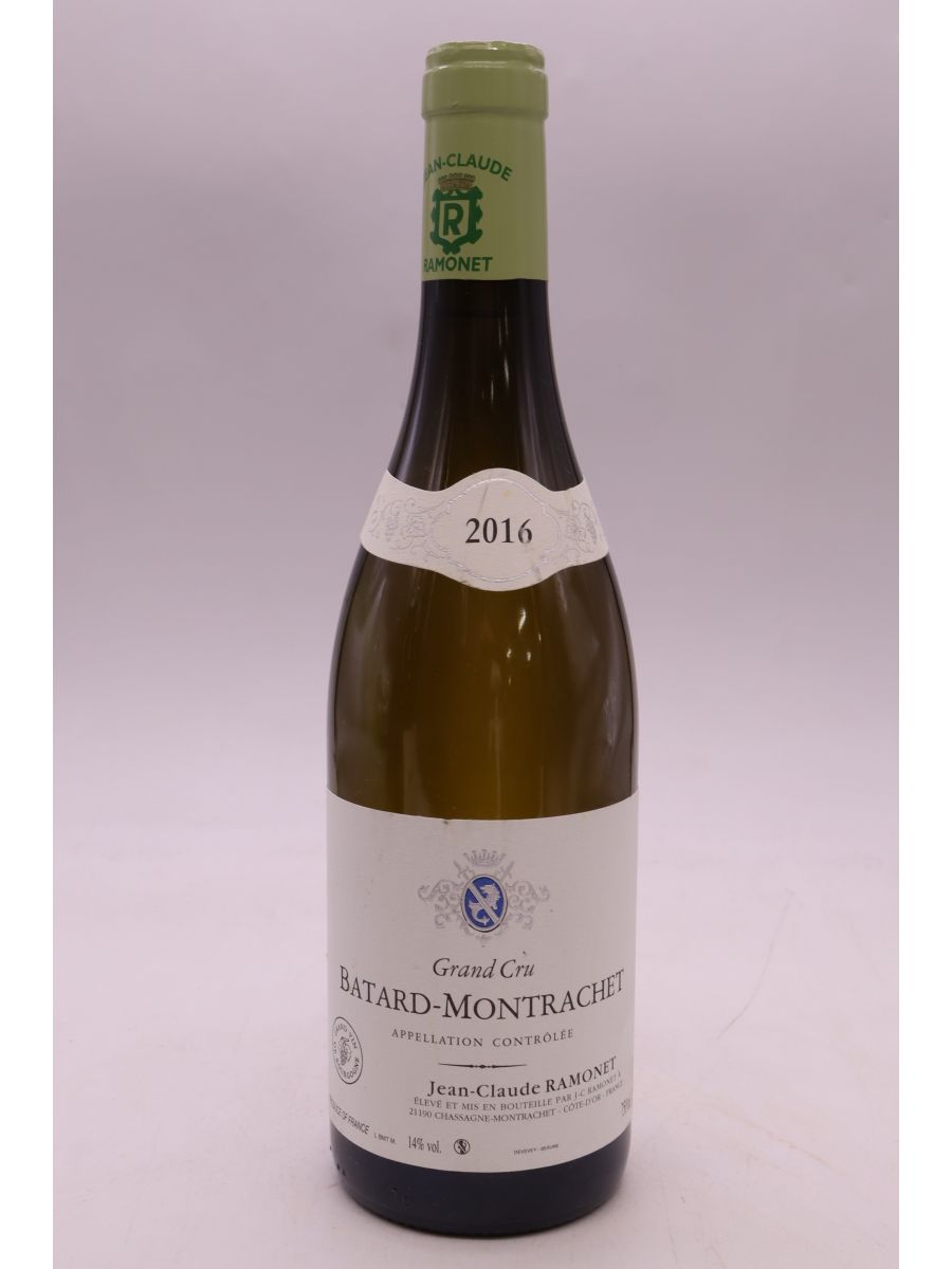 photos du vin Ramonet Bâtard Montrachet 2016