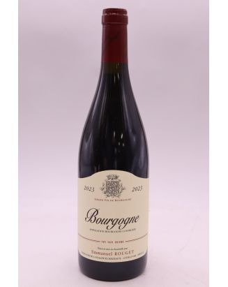 Emmanuel Rouget Bourgogne 2023 tinto
