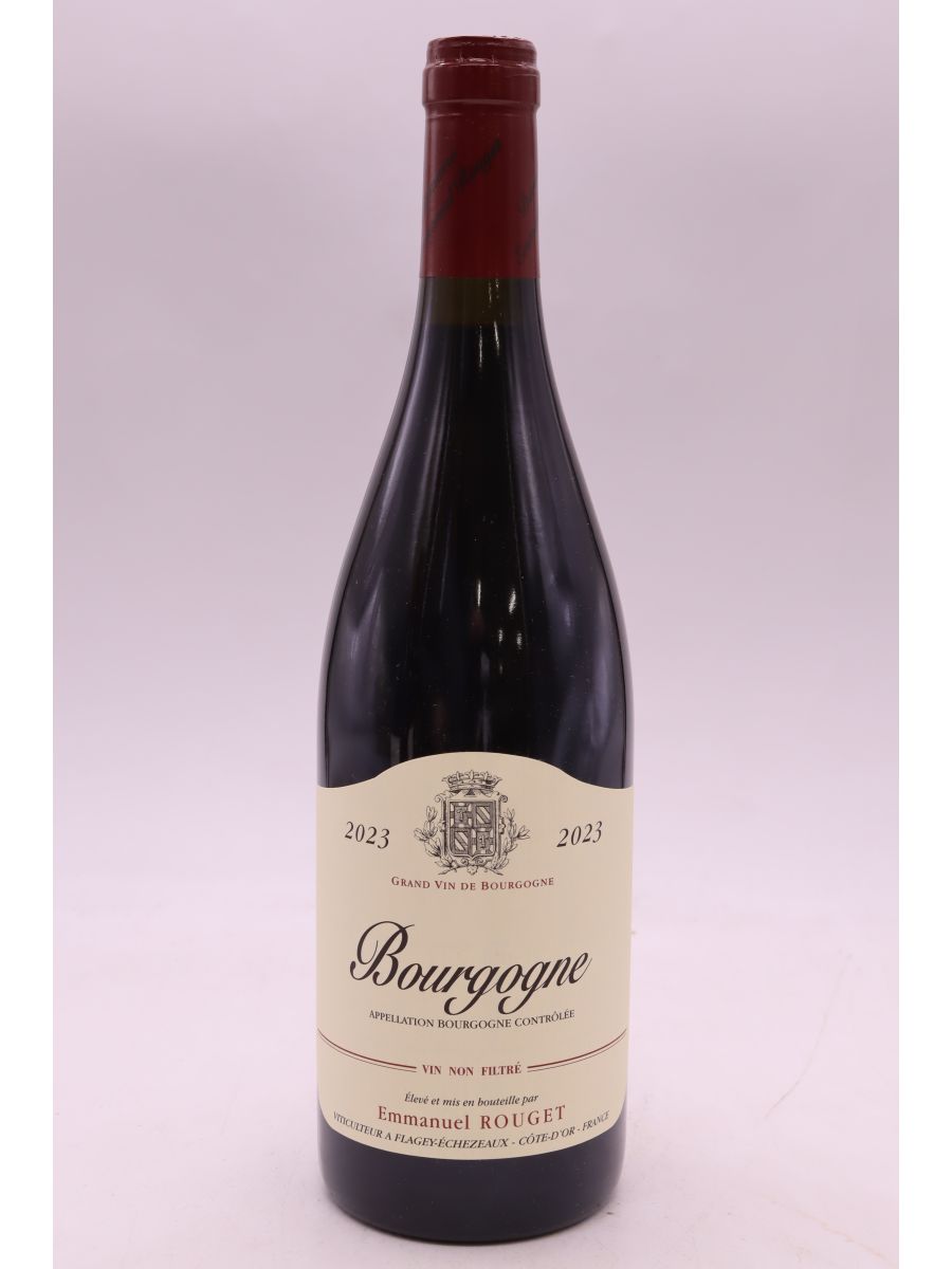 photo du vin Emmanuel Rouget Bourgogne 2023 Rouge
