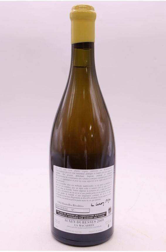 Auvenay Auxey Duresses La Macabrée 2009