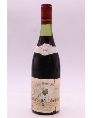 Clos Saint Jean Châteauneuf du Pape 1947