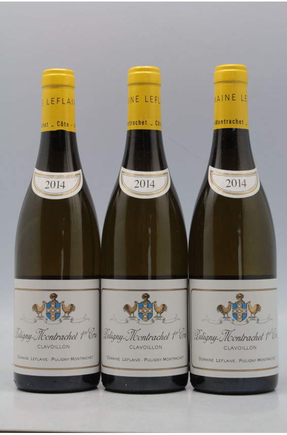 Domaine Leflaive Puligny Montrachet 1er cru Clavoillons 2014