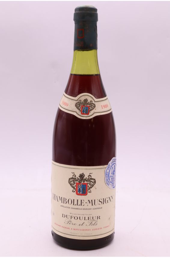 Dufouleur Chambolle Musigny 1980