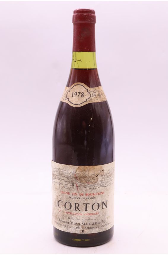 Michel Mallard Corton 1978 - PROMO -10% !