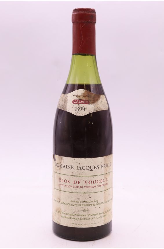 Jacques Prieur Clos Vougeot 1974