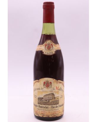 La Maltroye Chassagne Montrachet 1er Cru Morgeot Boudriottes 1976