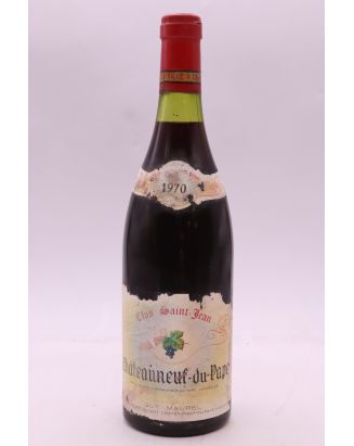Clos Saint Jean Châteauneuf du Pape 1970