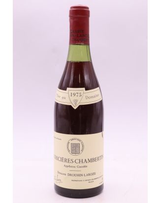 Drouhin Laroze Latricères Chambertin 1975