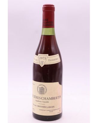 Drouhin Laroze Latricères Chambertin 1975