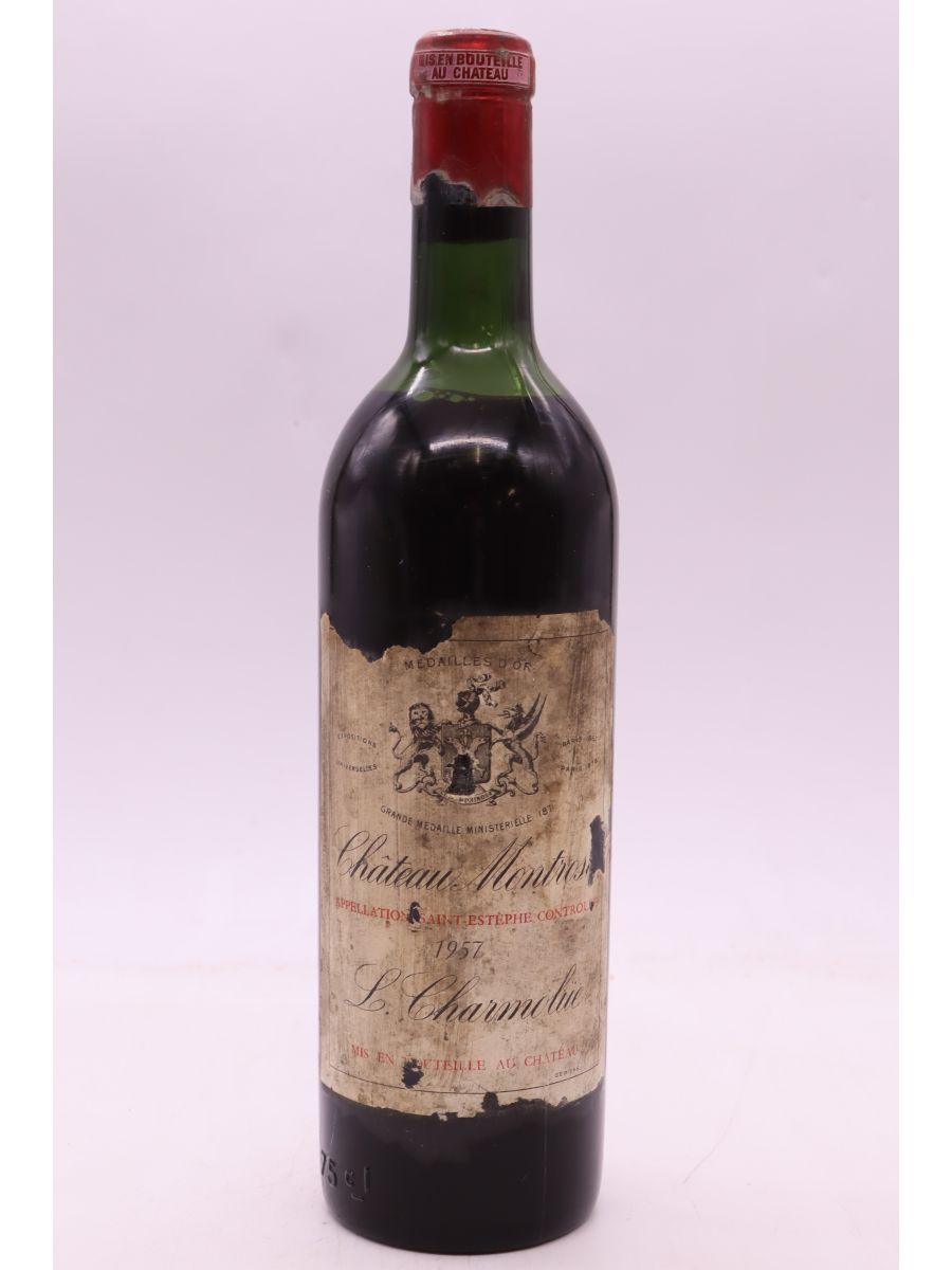 photo du vin Montrose 1957 Promo