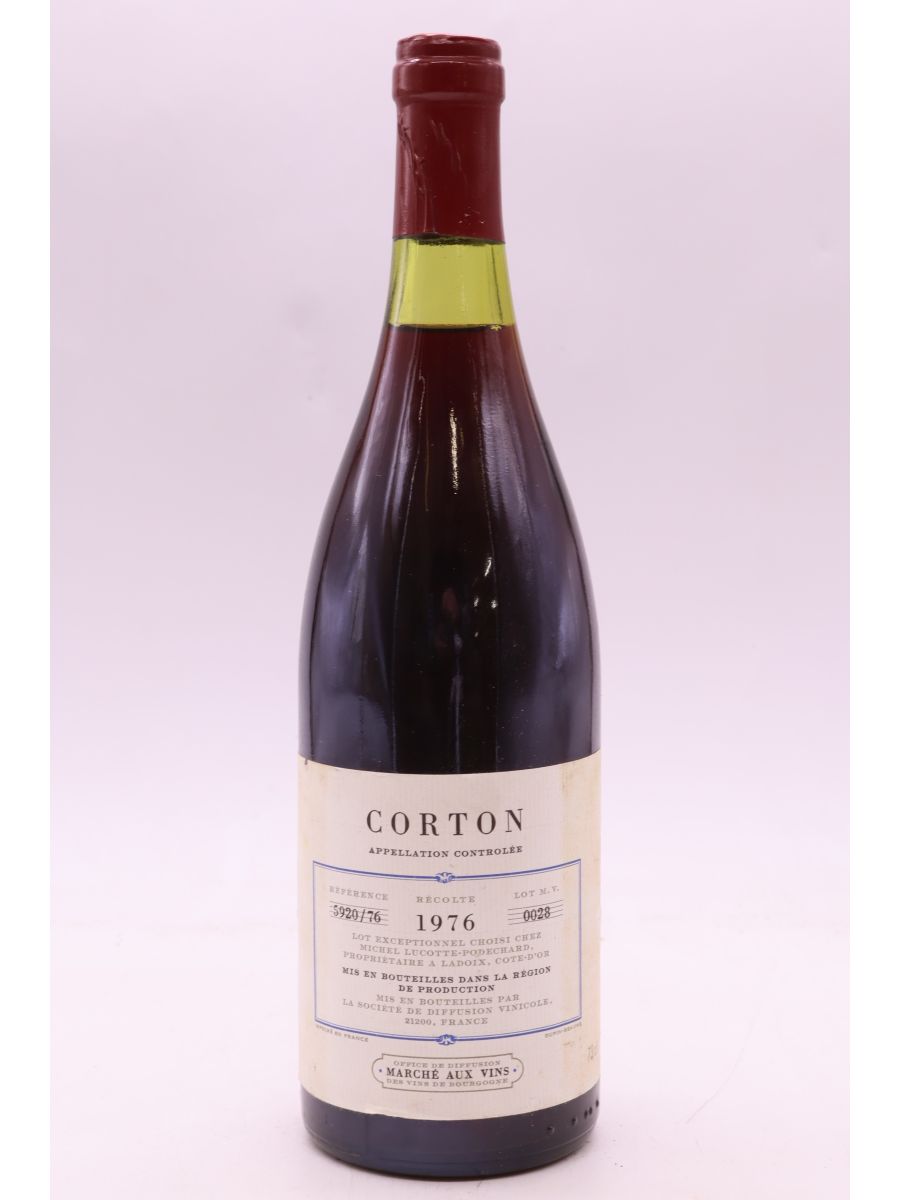photo du vin Marchés Aux Vins Corton 1976