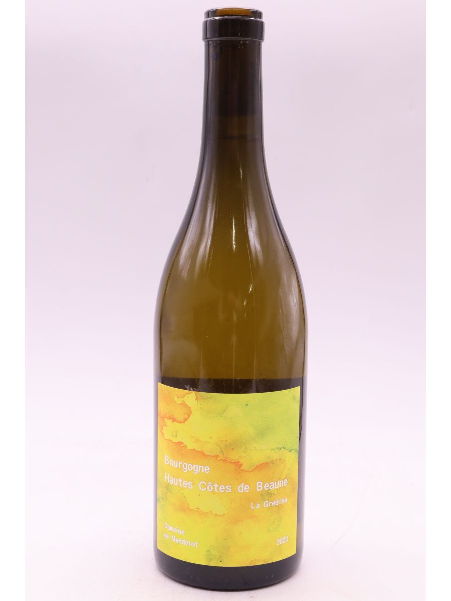 photos du vin Domaine de Mandelot Hautes Côtes de Beaune la Gredine 2023 Blanc