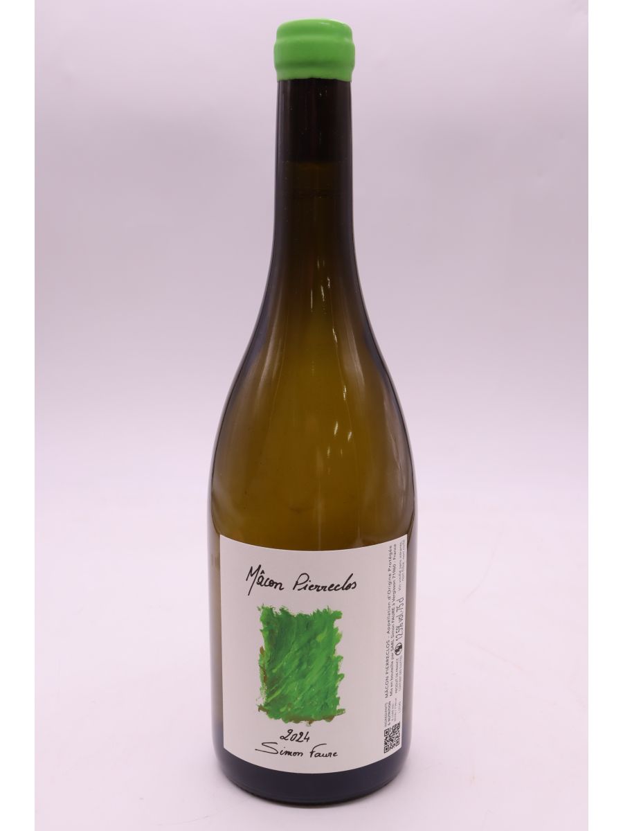 aperçu du vin Simon Faure Mâcon Pierreclos 2024