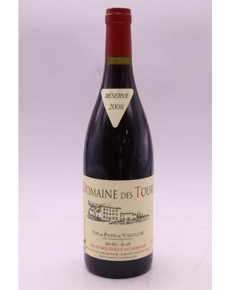 Domaine des Tours Merlot Syrah 2008