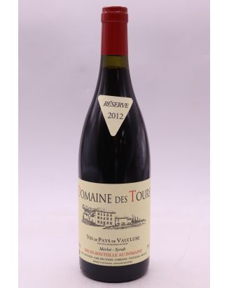 Domaine des Tours Merlot Syrah 2012