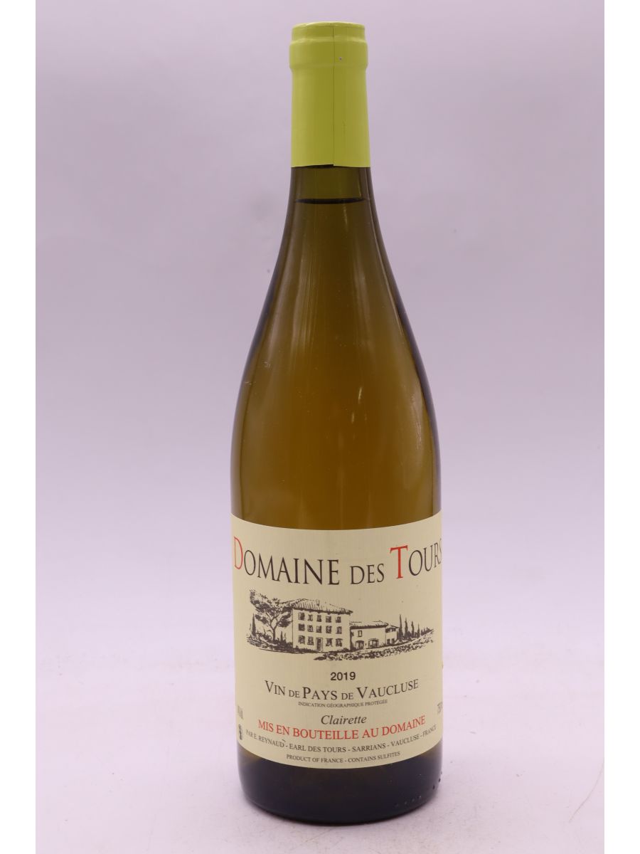 photos du vin Domaine des Tours Clairette 2019