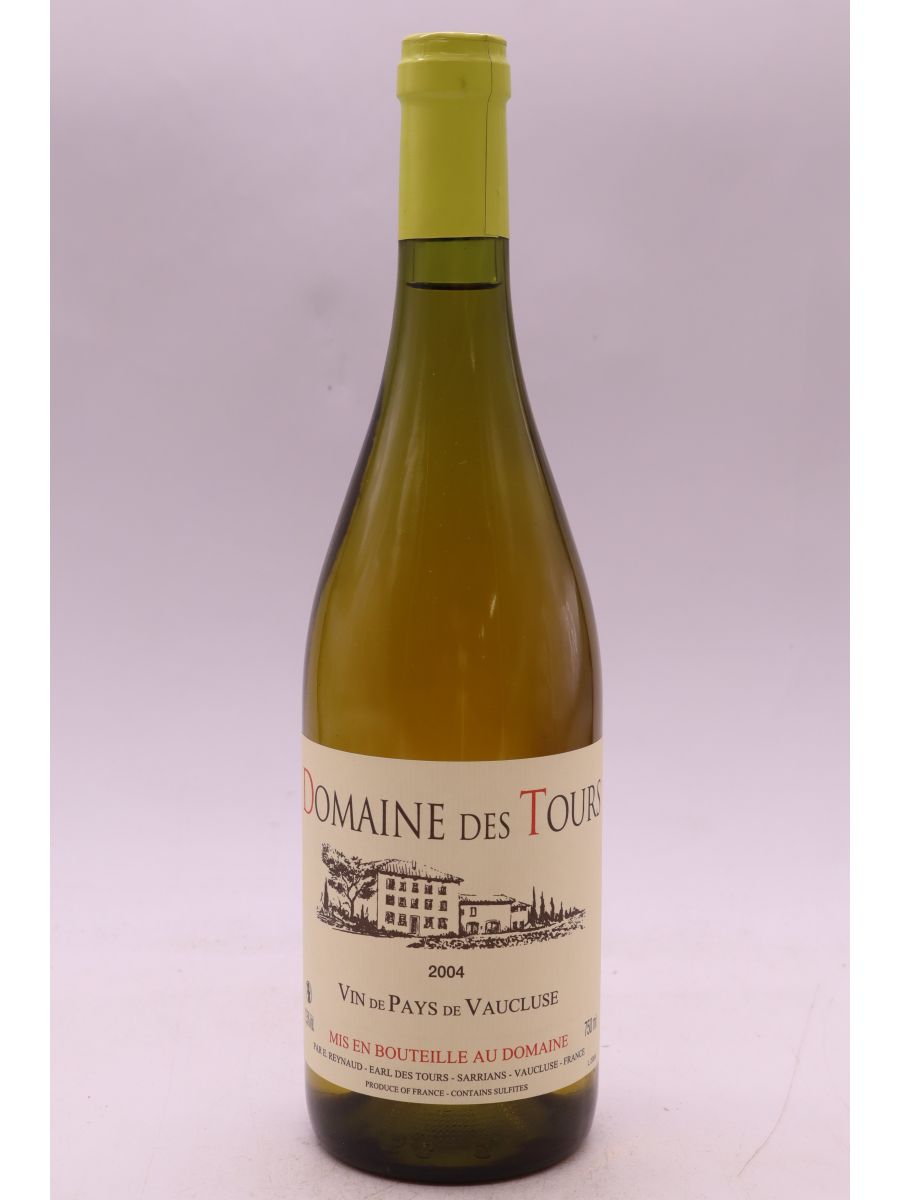 image du vin Domaine des Tours 2004 Blanc