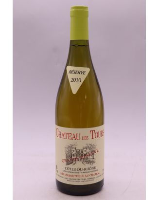 Château des Tours Côtes du Rhône 2010 blanco