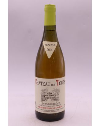 Château des Tours Côtes du Rhône 2006 blanc