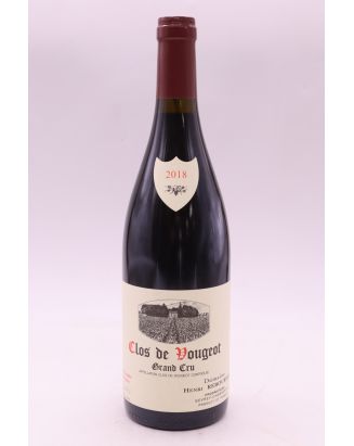Henri Rebourseau Clos Vougeot 2018