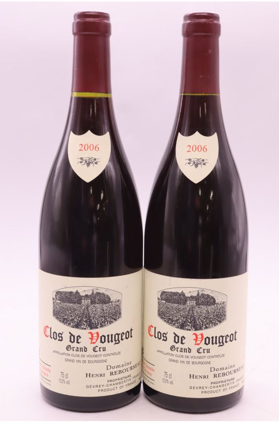 Henri Rebourseau Clos Vougeot 2006