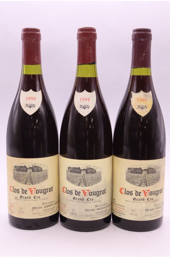 Henri Rebourseau Clos Vougeot 1998