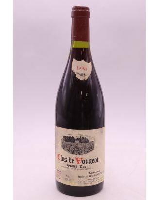 Henri Rebourseau Clos Vougeot 1990 - PROMO -5% !