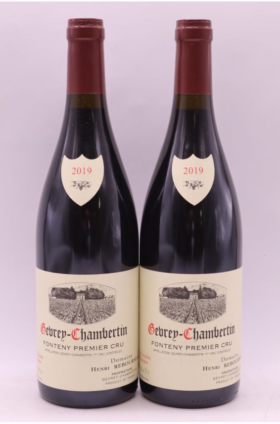 Henri Rebourseau Gevrey Chambertin 1er cru Fonteny 2019